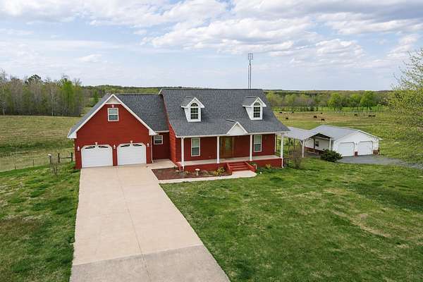 49 Acres of Agricultural Land with Home for Sale in Iron City, Tennessee
