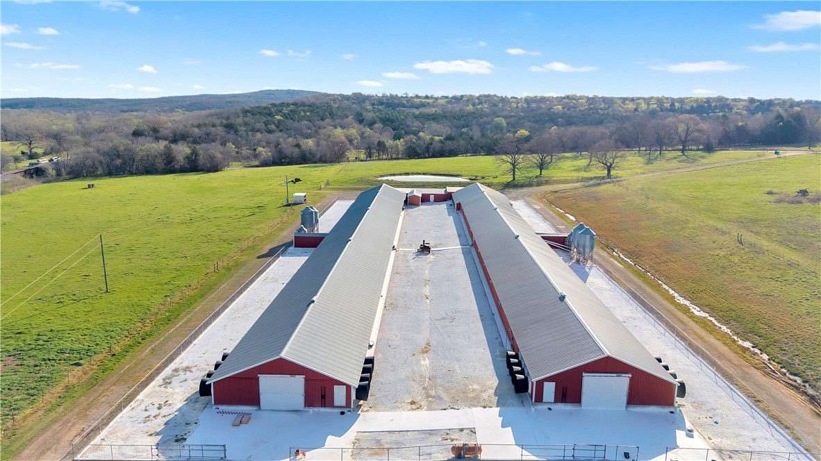40 Acres of Agricultural Land with Home for Sale in Sallisaw, Oklahoma