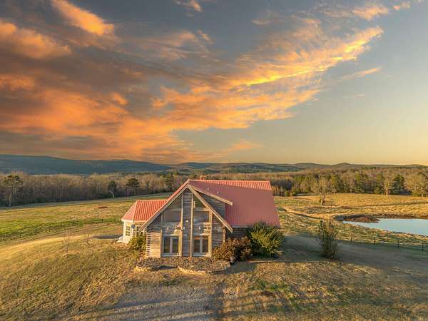 45 Acres of Recreational Land with Home for Sale in Scotland, Arkansas