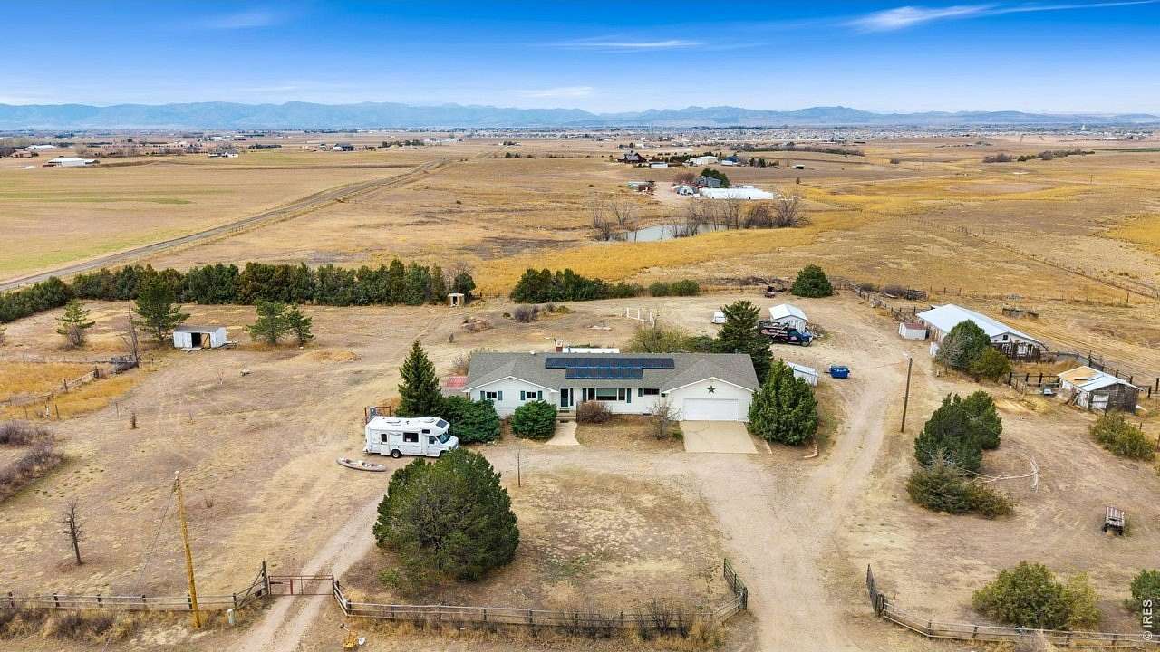 32.8 Acres of Land with Home for Sale in Fort Collins, Colorado