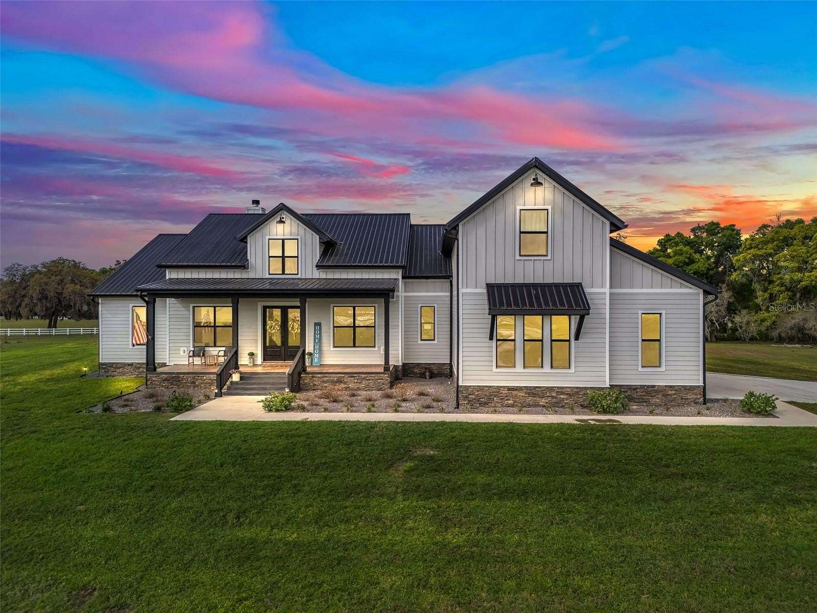 10 Acres of Recreational Land with Home for Sale in Bushnell, Florida