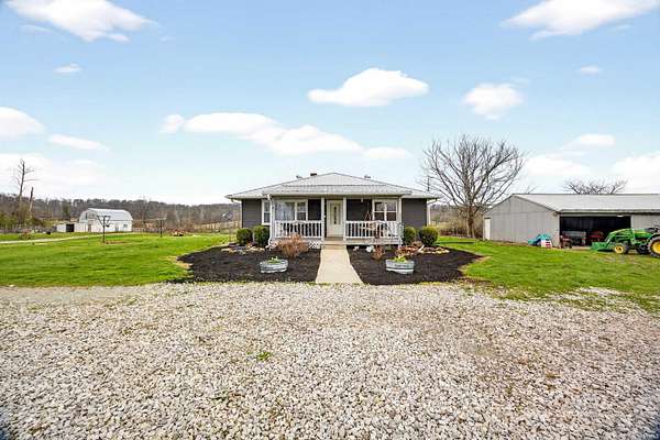 25 Acres of Land with Home for Sale in Owensburg, Indiana