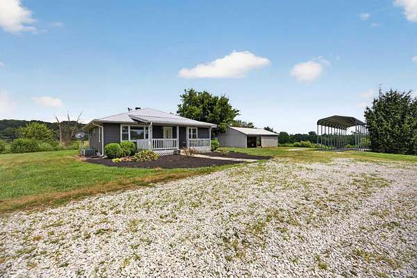 25 Acres of Land with Home for Sale in Owensburg, Indiana