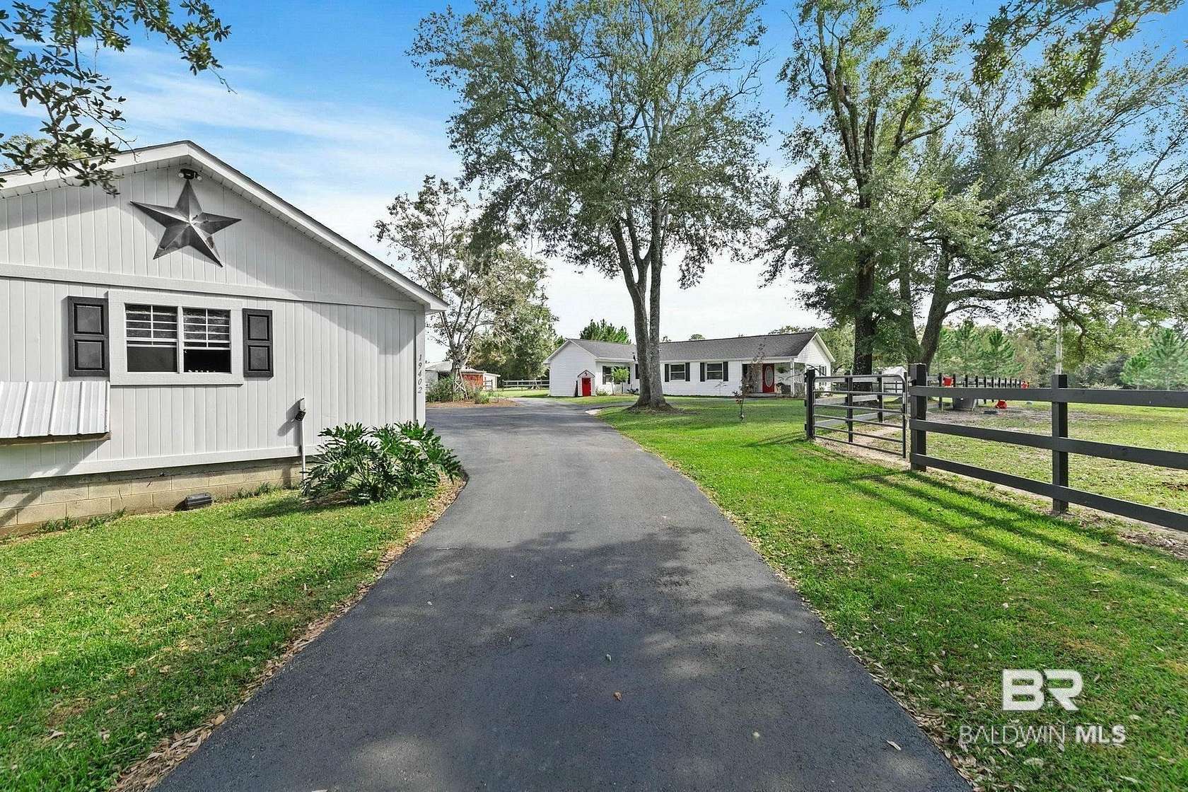 3 Acres of Land with Home for Sale in Robertsdale, Alabama