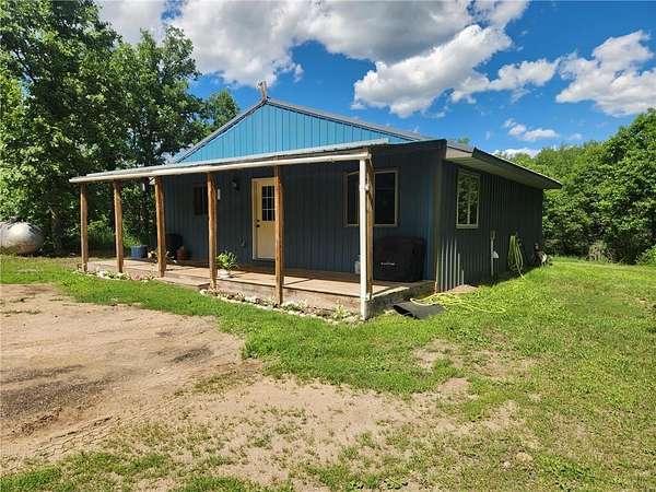 5 Acres of Land with Home for Sale in Menahga, Minnesota