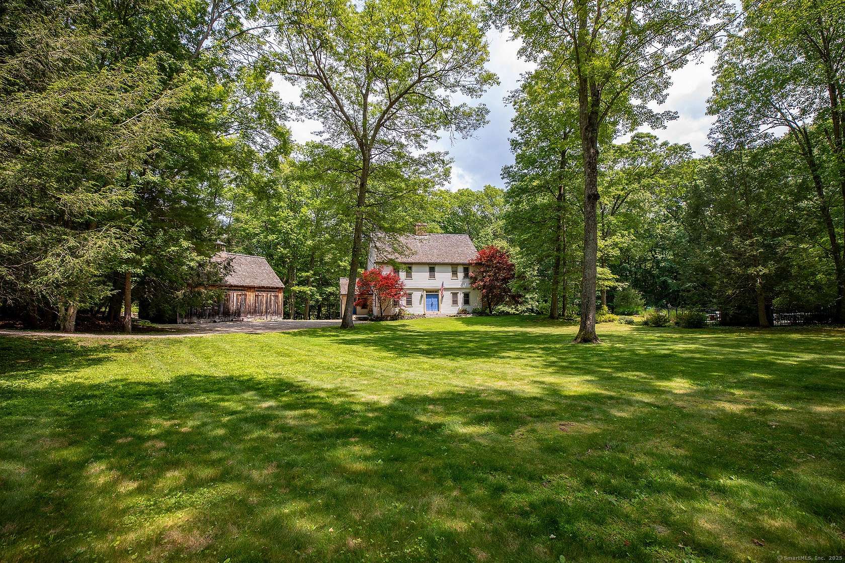 3 Acres of Land with Home for Sale in Roxbury, Connecticut