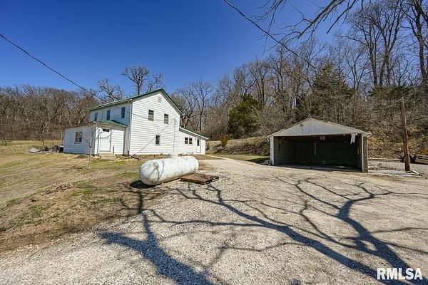 10 Acres of Recreational Land with Home for Sale in Ursa, Illinois