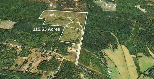 116 Acres of Recreational Land for Sale in Ramer, Tennessee