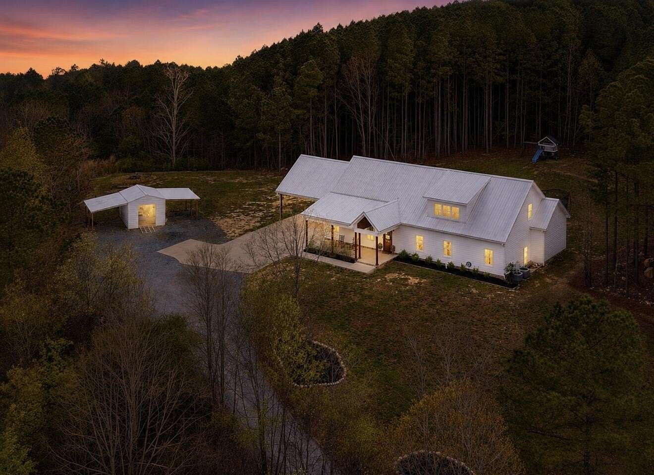 5.12 Acres of Land with Home for Sale in Cohutta, Georgia