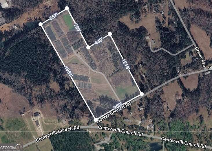 41.3 Acres of Land for Sale in Loganville, Georgia