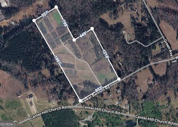 41.3 Acres of Land for Sale in Loganville, Georgia