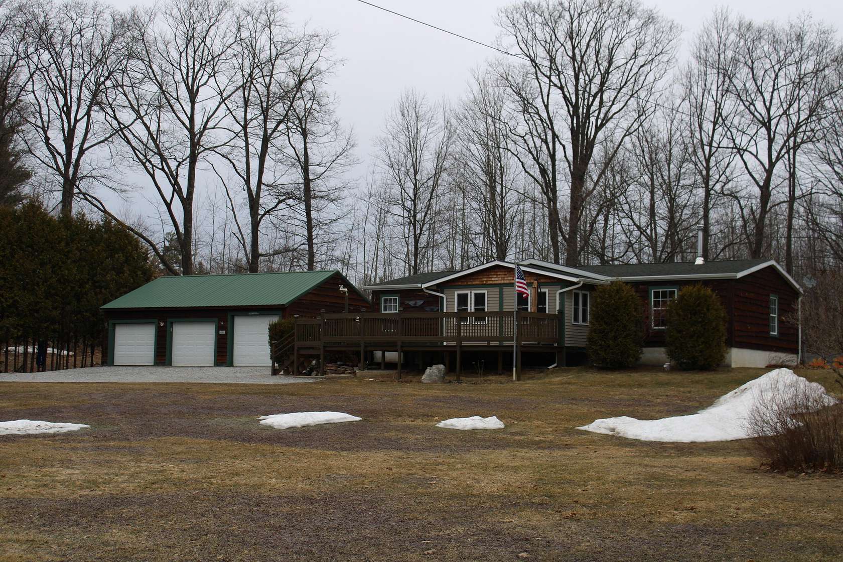 4 Acres of Land with Home for Sale in Morrisonville, New York