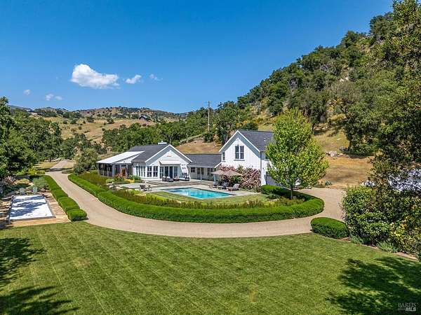 3.47 Acres of Land with Home for Sale in Napa, California