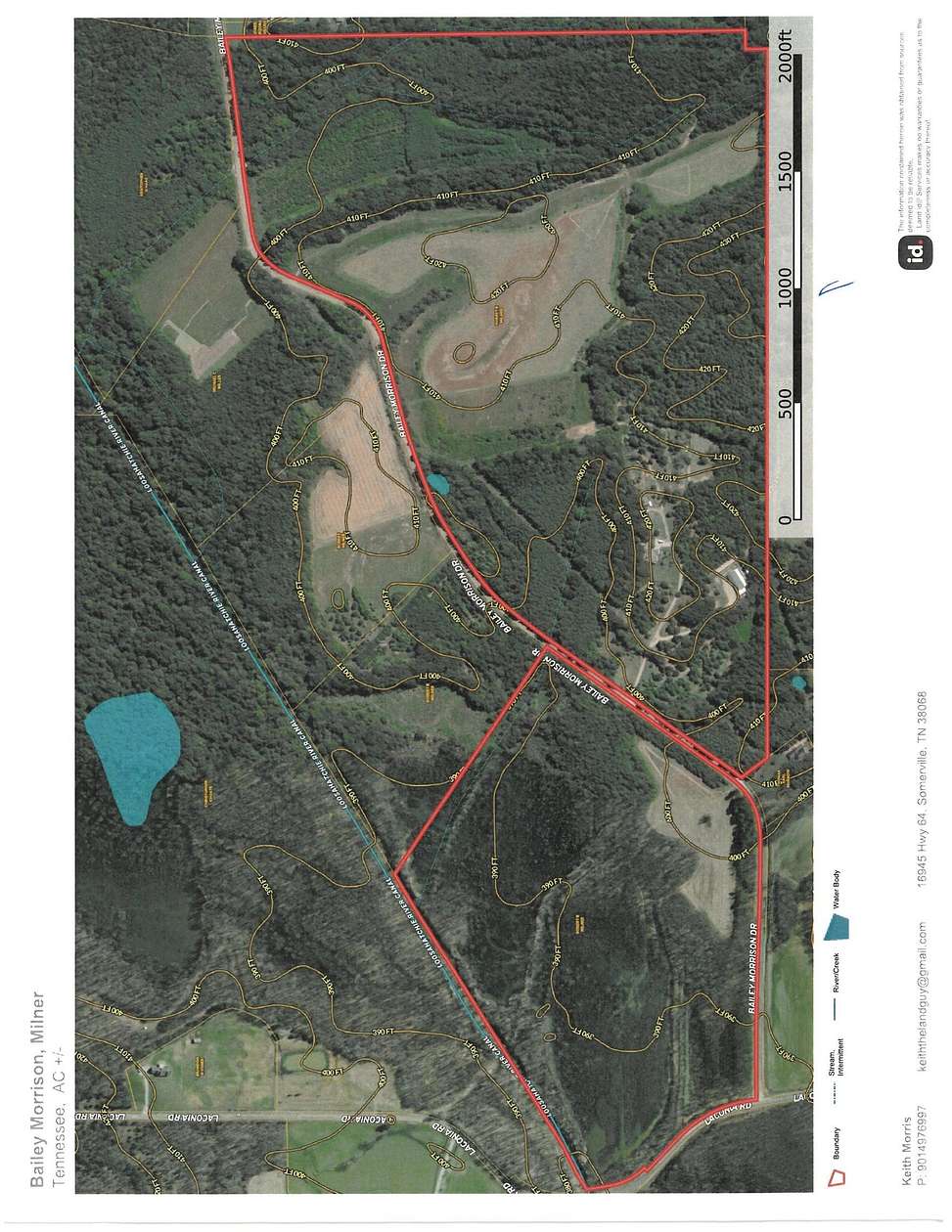 168 Acres of Recreational & Residential Land for Sale in Somerville, Tennessee