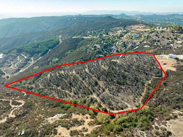 19.6 Acres of Land for Sale in Valley Center, California