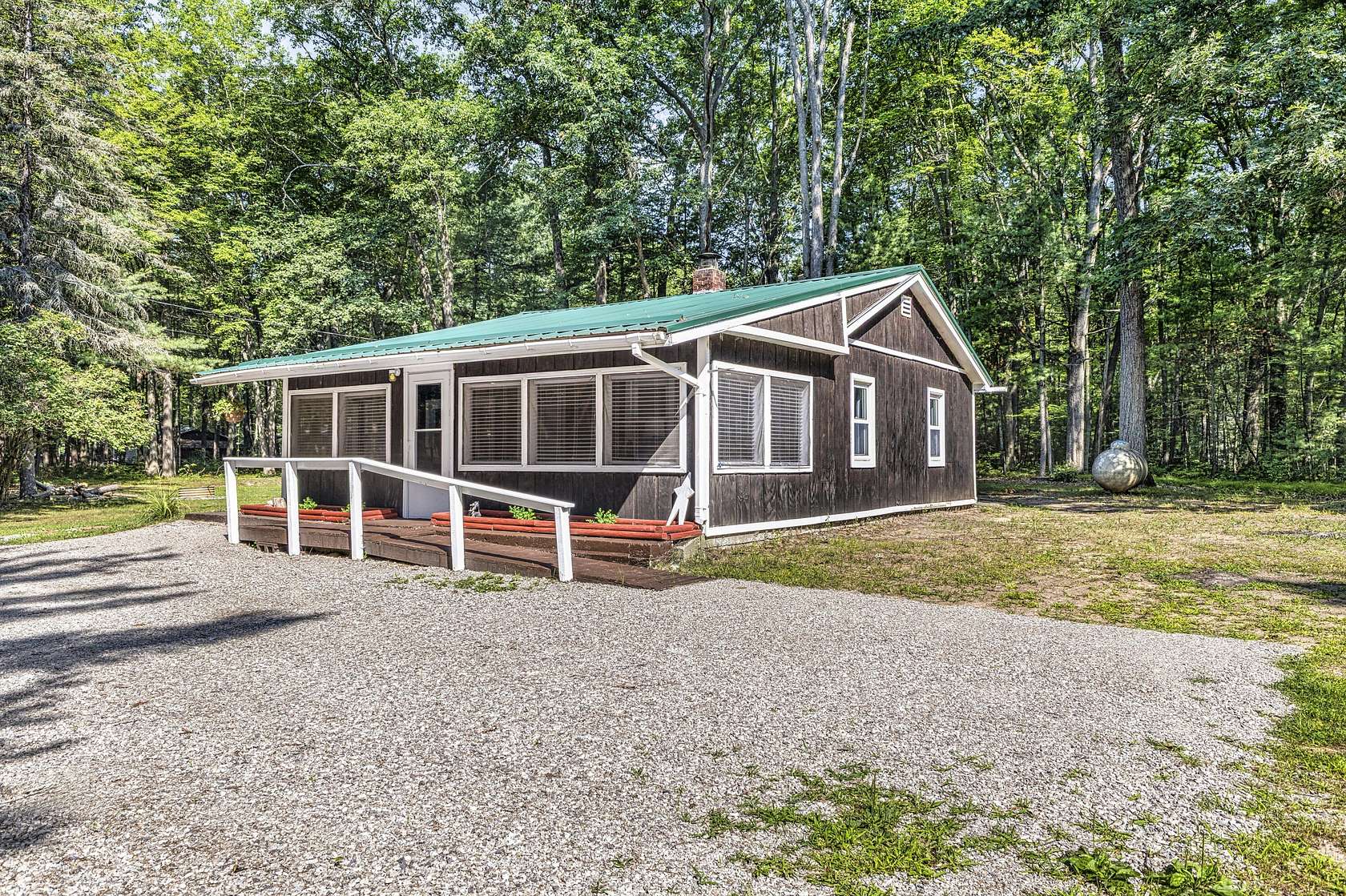 2.56 Acres of Land with Home for Sale in Houghton Lake, Michigan