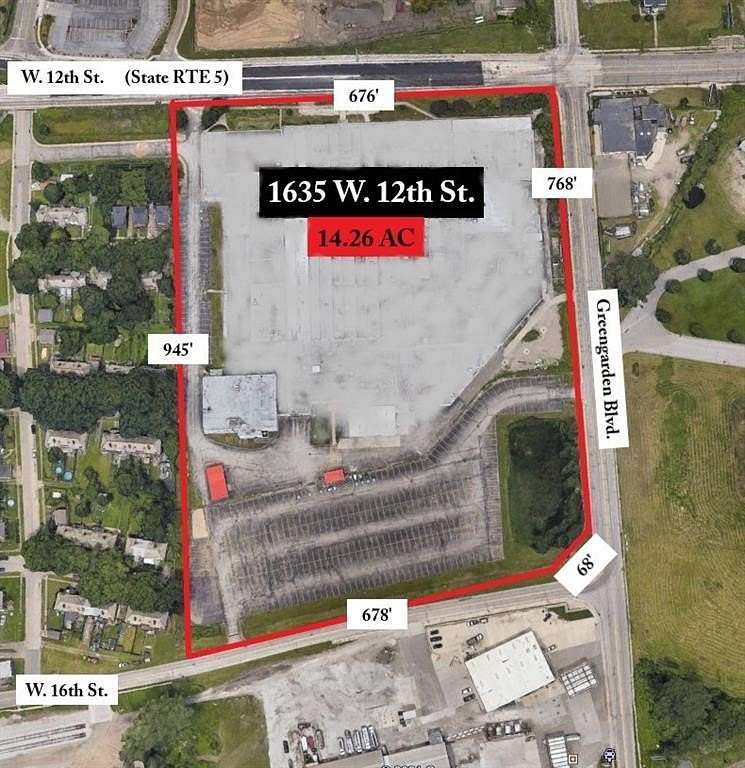 14 Acres of Commercial Land for Sale in Erie, Pennsylvania