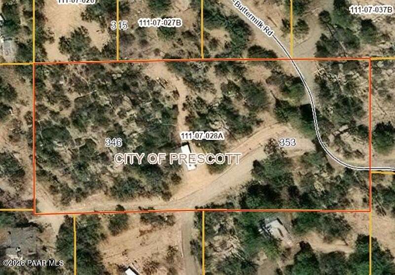 0.28 Acres of Land for Sale in Prescott, Arizona