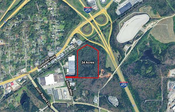 24 Acres of Commercial Land for Sale in Irondale, Alabama