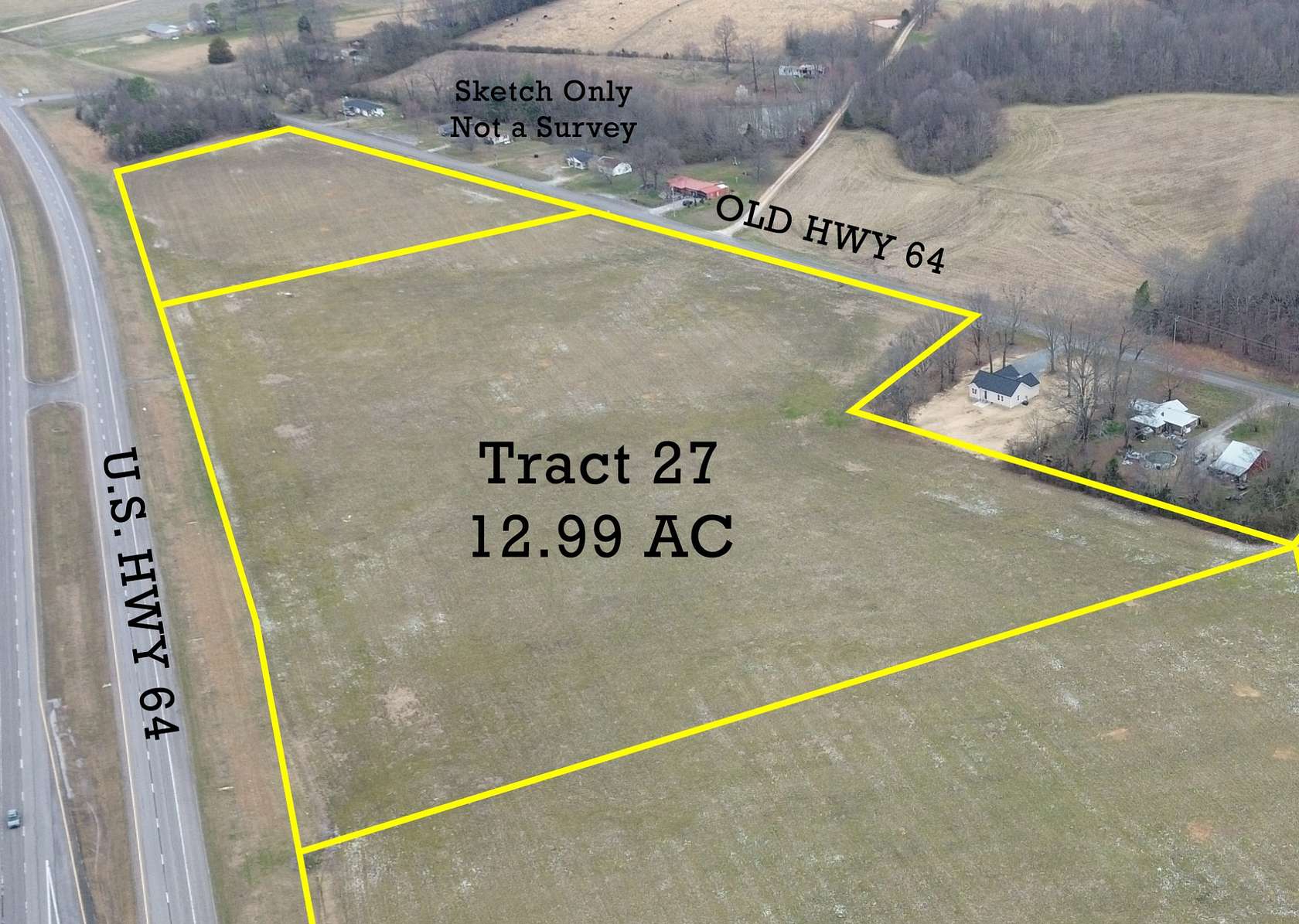 13 Acres of Land for Auction in Flintville, Tennessee
