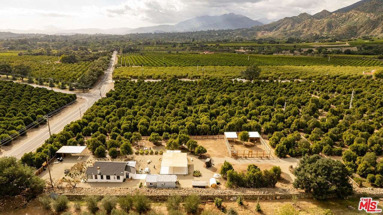 28.6 Acres of Land with Home for Lease in Ojai, California