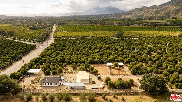 28.6 Acres of Land with Home for Lease in Ojai, California