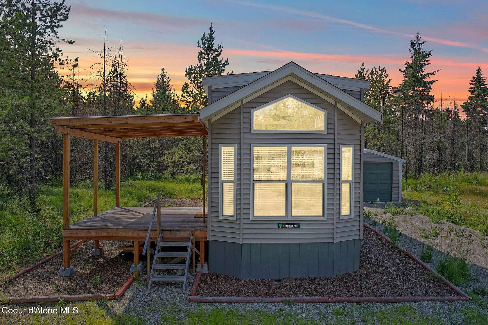 4.7 Acres of Land with Home for Sale in Spirit Lake, Idaho