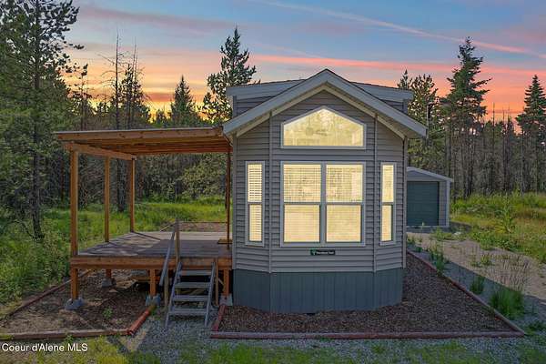 4.7 Acres of Land with Home for Sale in Spirit Lake, Idaho