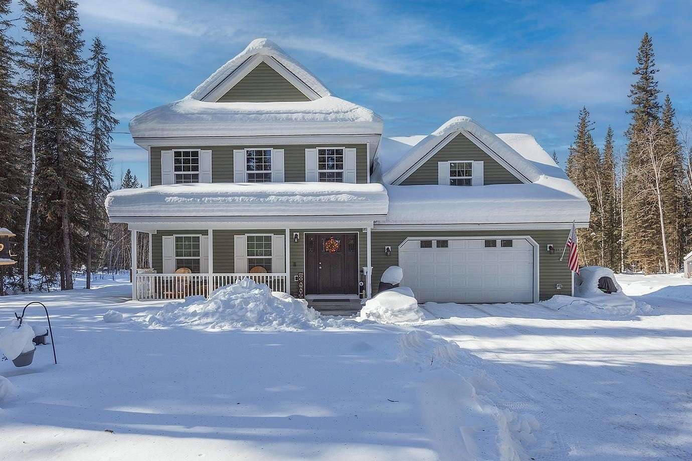 2.1 Acres of Land with Home for Sale in North Pole, Alaska