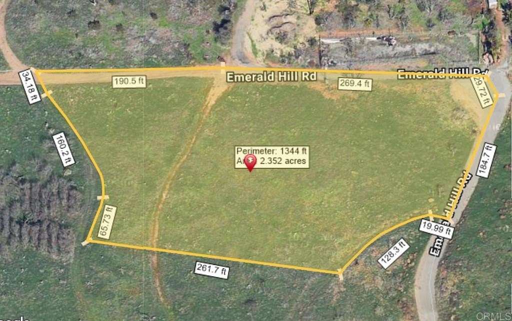 10 Acres of Land for Sale in Bonsall, California