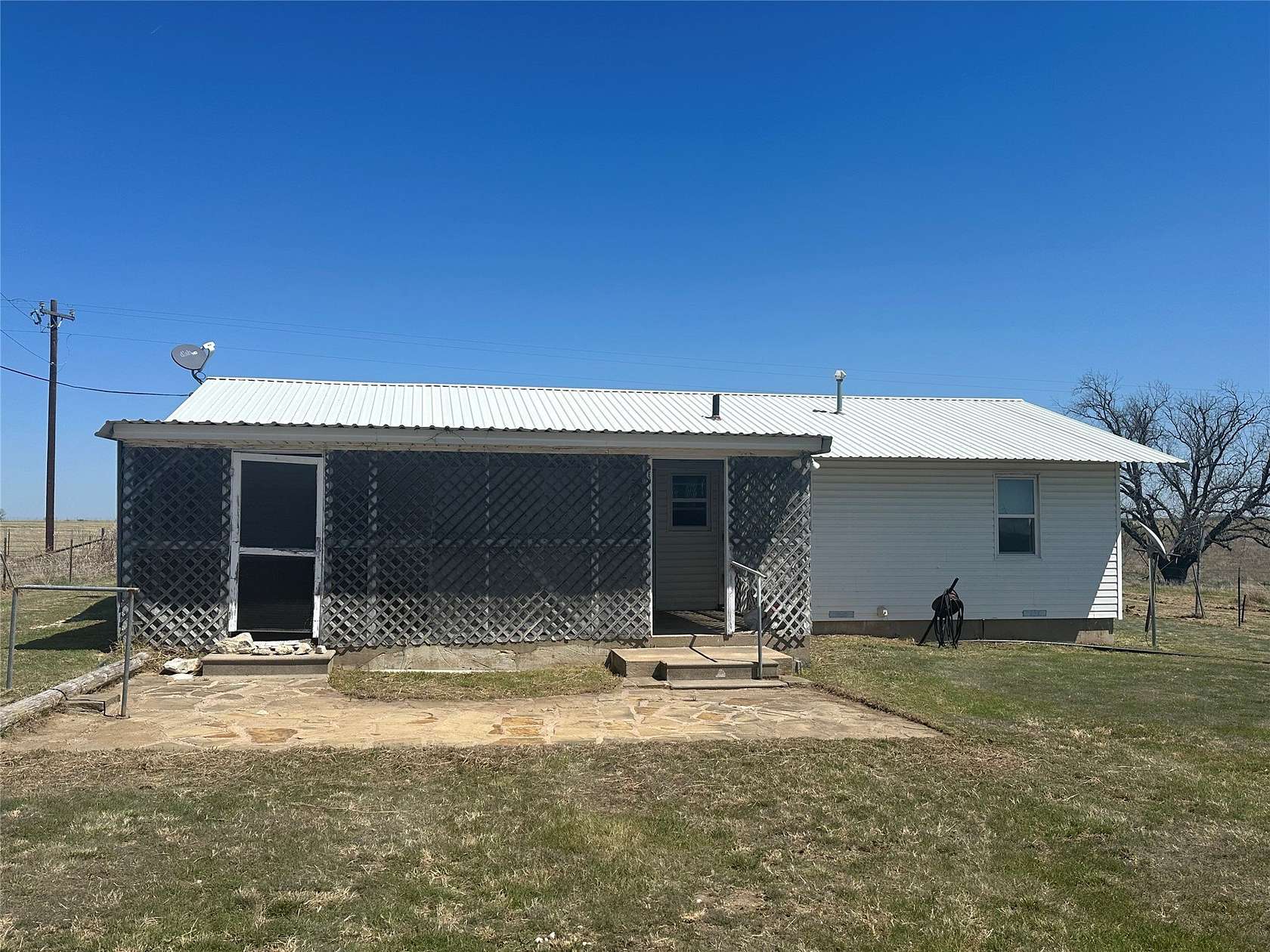10.8 Acres of Land with Home for Sale in Goldthwaite, Texas