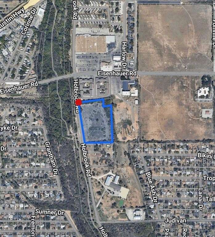 0.75 Acres of Commercial Land for Lease in San Antonio, Texas