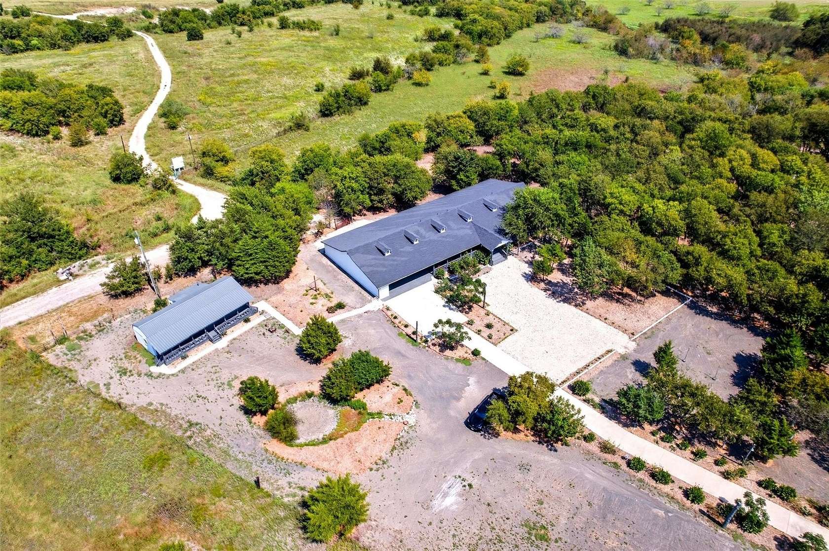 10.2 Acres of Land with Home for Sale in Ennis, Texas