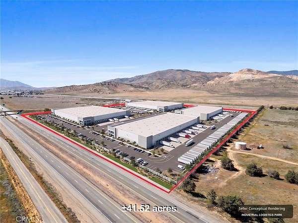 41.5 Acres of Commercial Land for Sale in Tehachapi, California