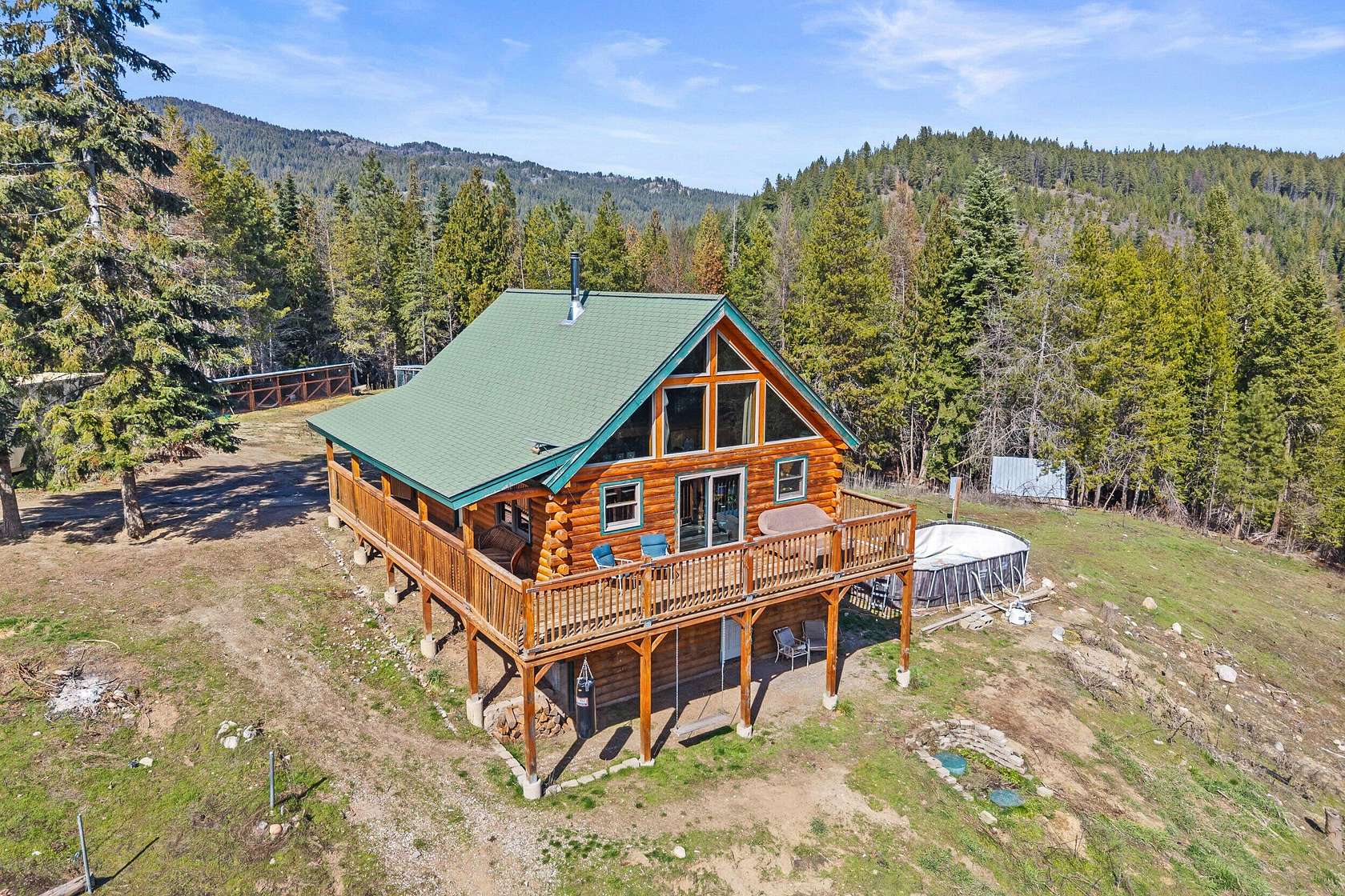 20 Acres of Recreational Land with Home for Sale in Chewelah, Washington