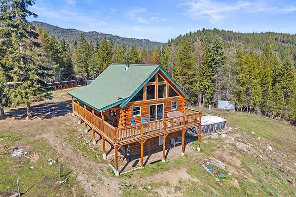 20 Acres of Recreational Land with Home for Sale in Chewelah, Washington