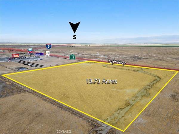 18.7 Acres of Commercial Land for Sale in Bakersfield, California