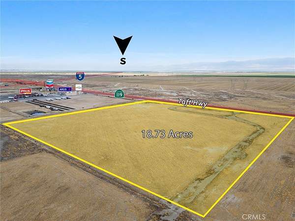 18.7 Acres of Land for Sale in Bakersfield, California