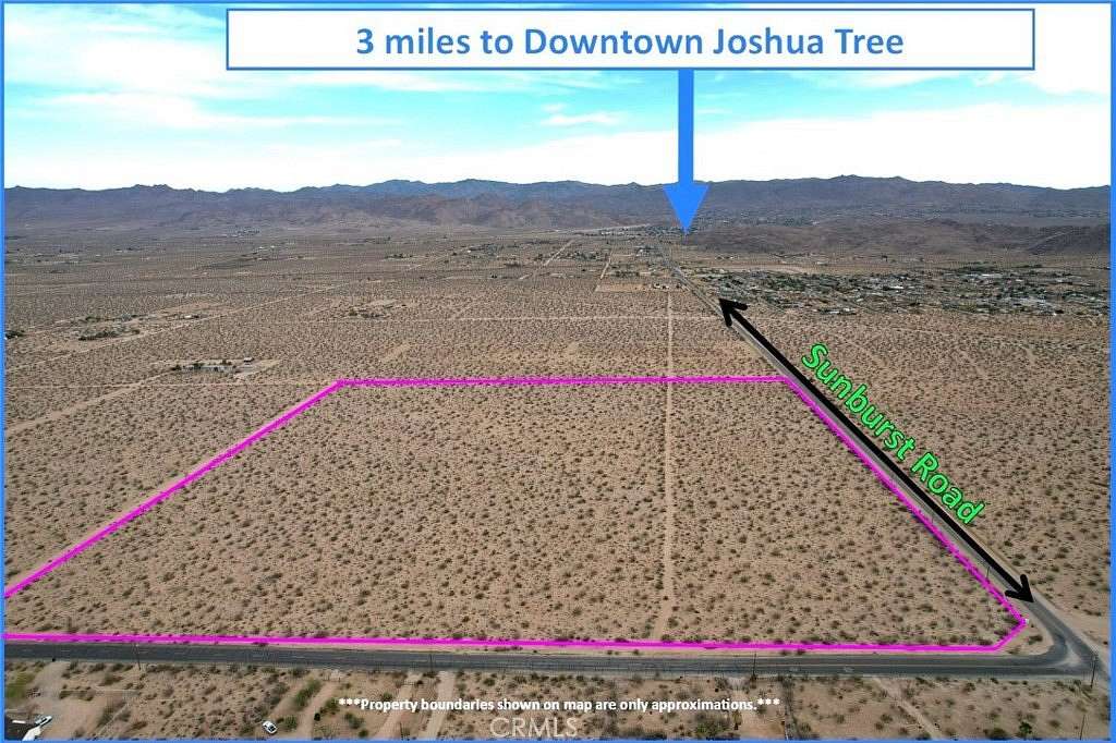 38.2 Acres of Agricultural Land for Sale in Joshua Tree, California