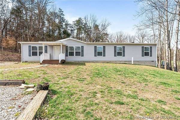 2 Acres of Land with Home for Sale in Old Pekin, Indiana