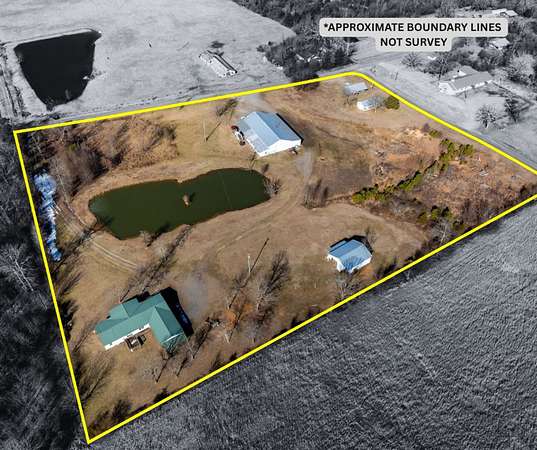 8 Acres of Land with Home for Sale in Drasco, Arkansas