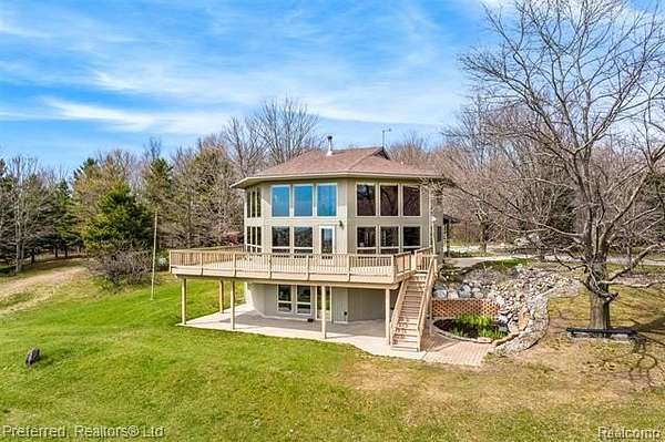 9.53 Acres of Land with Home for Sale in Crystal Lake Township, Michigan