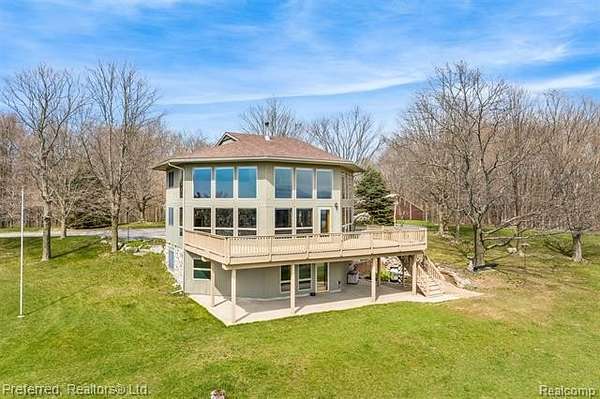 9.53 Acres of Land with Home for Sale in Crystal Lake Township, Michigan