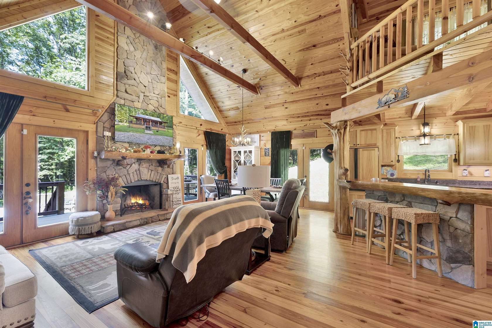 18.5 Acres of Recreational Land with Home for Sale in Springville, Alabama