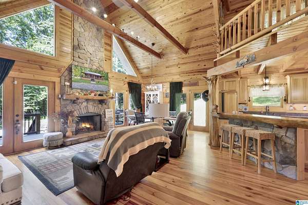 18.5 Acres of Recreational Land with Home for Sale in Springville, Alabama