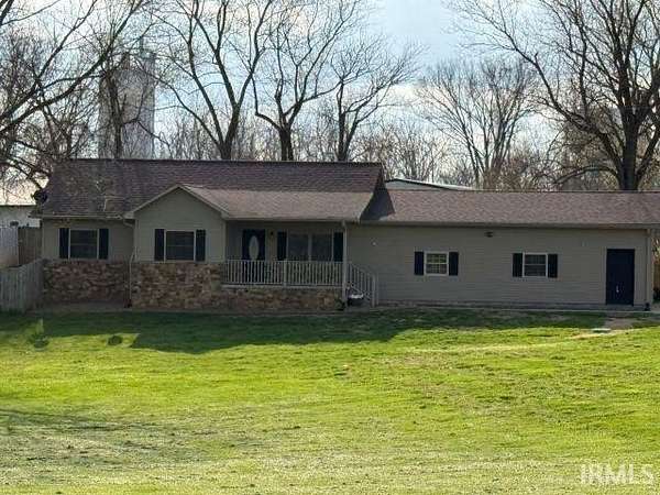 3.48 Acres of Land with Home for Sale in Mitchell, Indiana