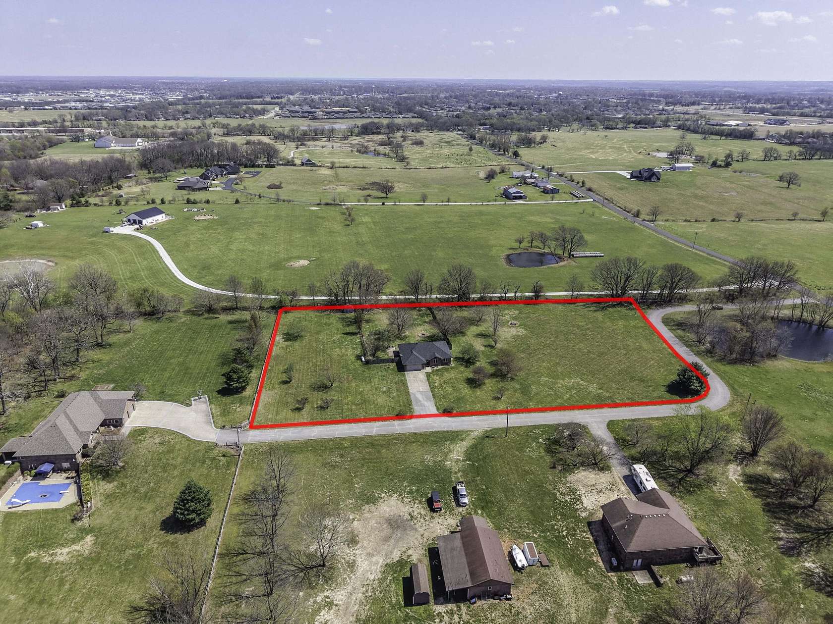 3 Acres of Land with Home for Sale in Nixa, Missouri