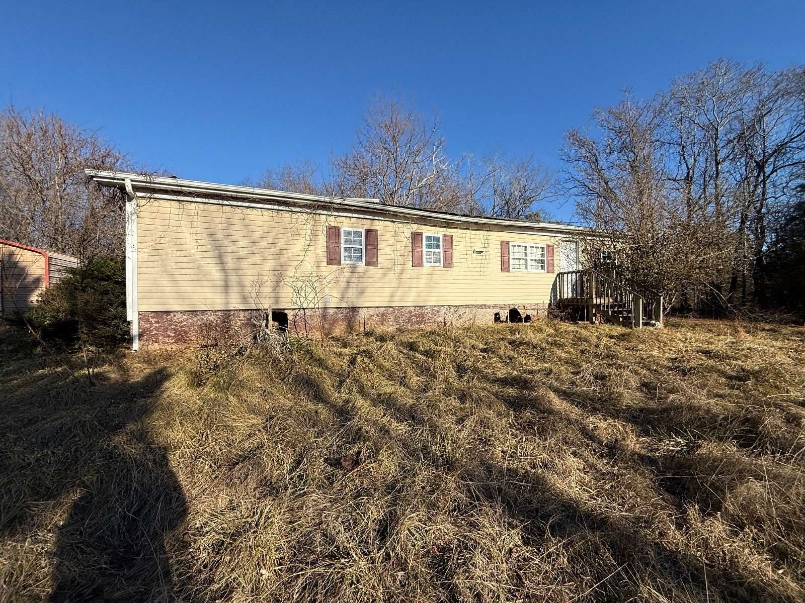 2.59 Acres of Land with Home for Sale in Thaxton, Virginia