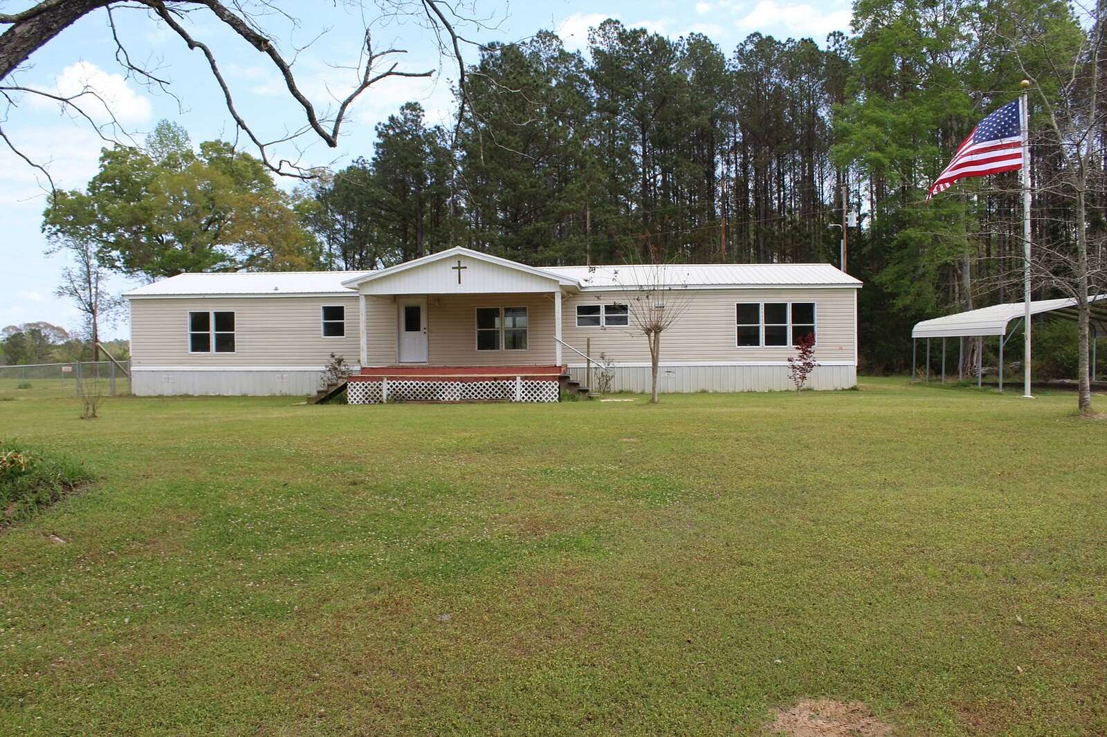 2 Acres of Land with Home for Sale in Honoraville, Alabama