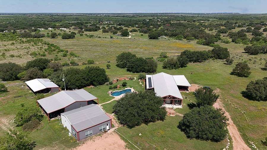141 Acres of Land with Home for Sale in Brady, Texas